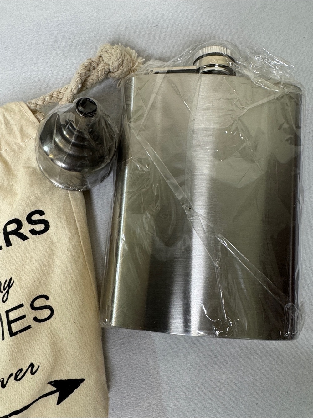Hangovers Recovery Kit Drawstring Pouch - Cream - Picture 2 of 2